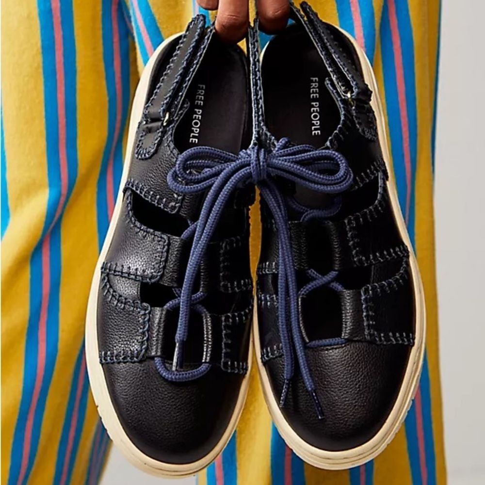 NWT FREE PEOPLE THIRTY LOVE PLATFORM SNEAKERS